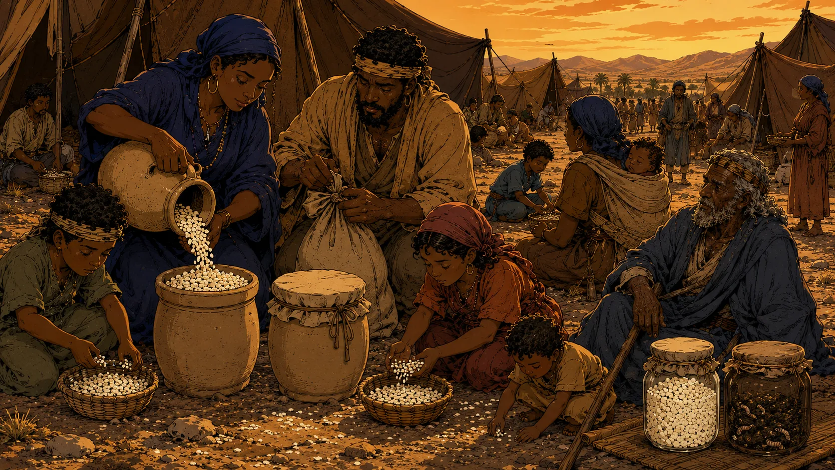 The Gathering and the Sabbath Double — Exodus 16:16–30